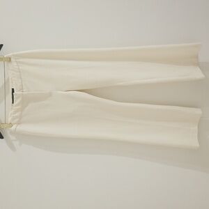 MaxMara Cream White Straight Leg Pants